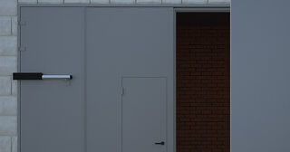 Купить противопожарные ворота под ключ Железнодорожный, цена от 5909 руб.