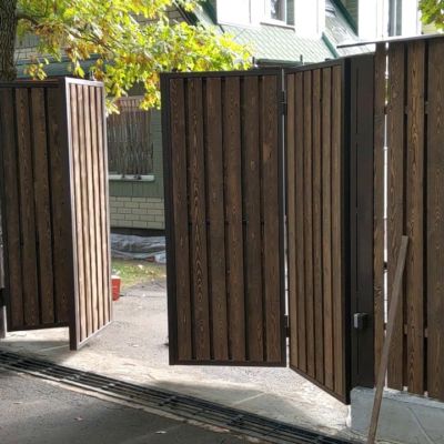 Купите и Закажите Ворота Гармошка: Лучшая Цена от 47737 руб, Установка под Ключ и Доставка в железнодорожном и по Области